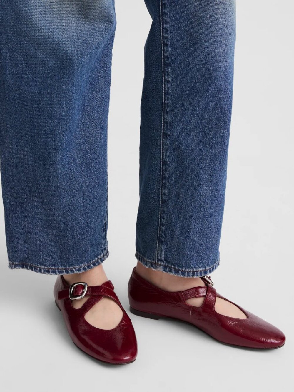 Madewell The Remy Crisscross Mary Jane Flat Size 8.5 NIB - Picture 4 of 6